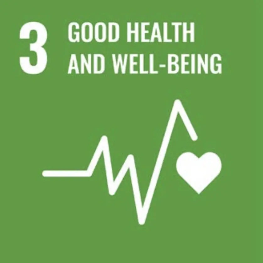 3 - Good health and well being